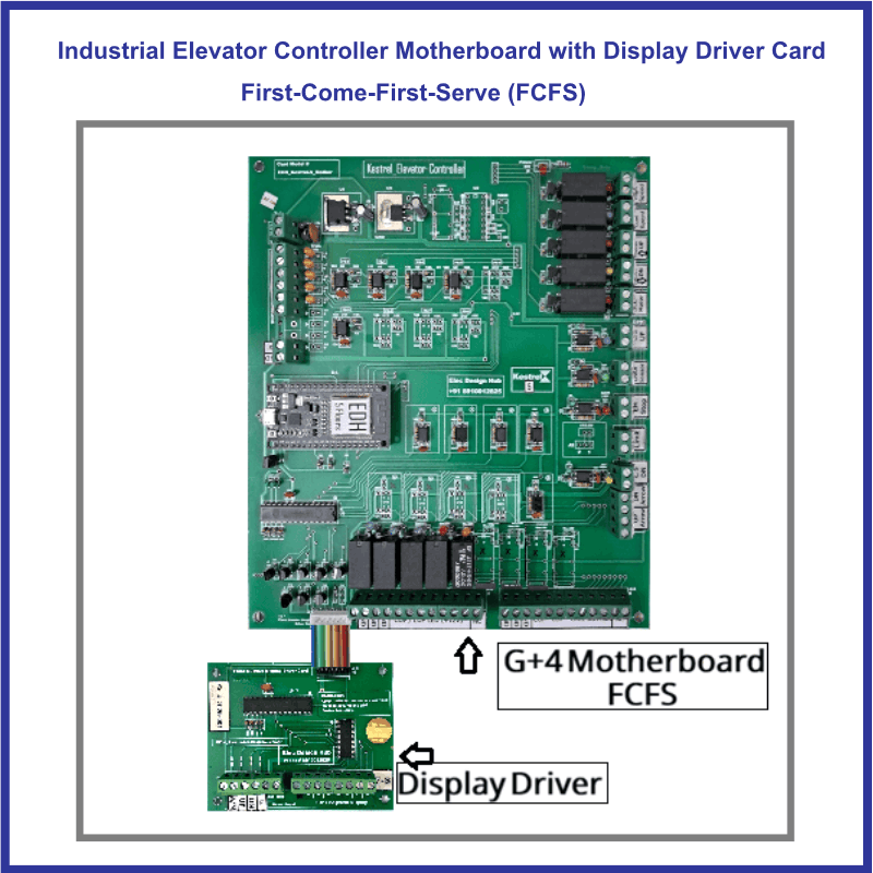 Industrial Elevator Controller Motherboard | OEM Lift PCBA 1 Elevator main logic board