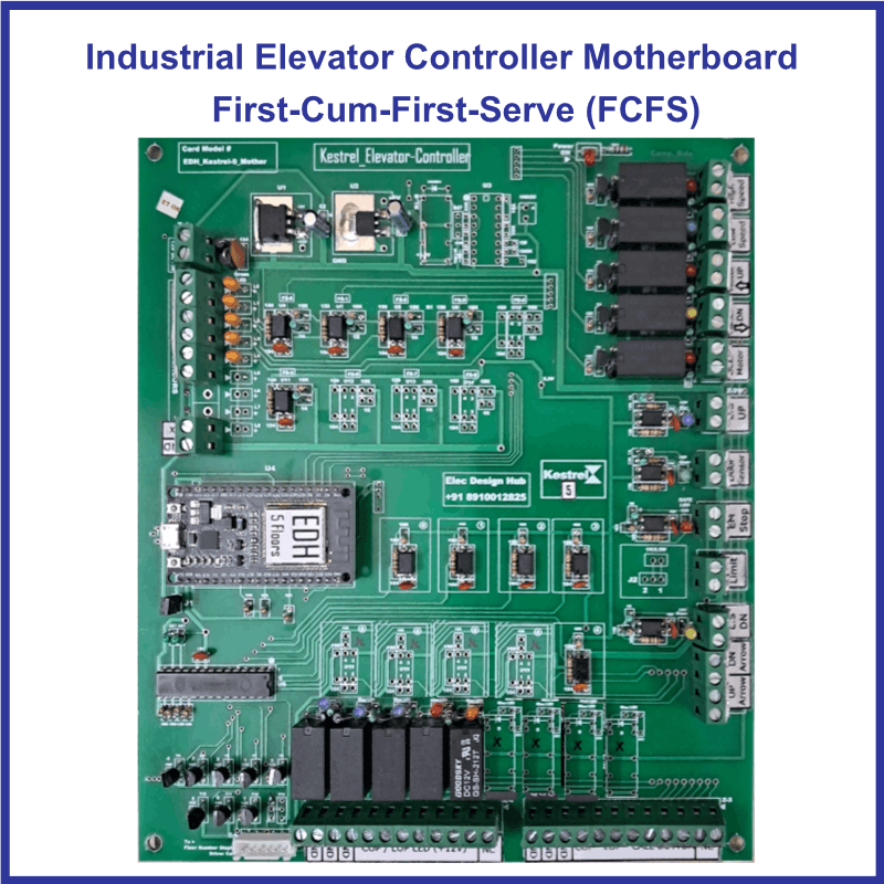 Industrial Elevator Controller Motherboard | OEM Lift PCBA 3 Elevator control system motherboard