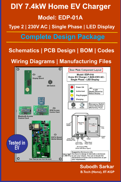 eBook - DIY 7.4kW Home EV Charger by Subodh Sarkar Electronic Components