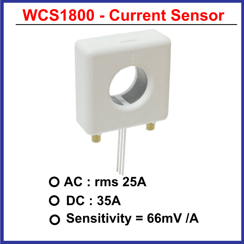 AC/DC Current Sensor - WCS1800 1 WCS1800 CA/DC current sensor