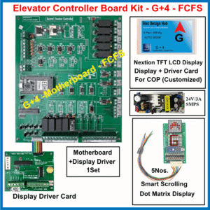 G+4 elevator logic board